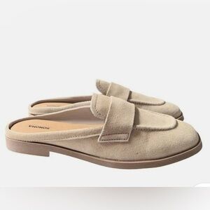 NIB Sonoma Suede Mules